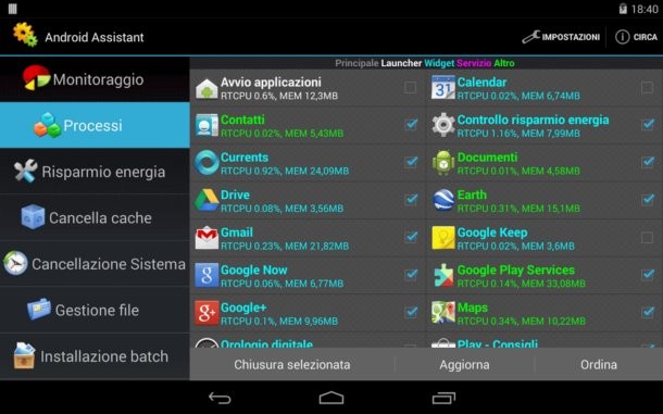 Android per Assistant