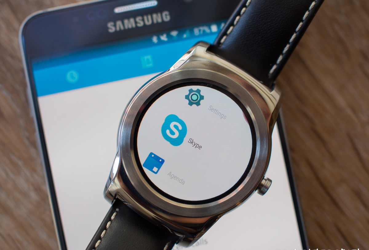 skype for android wear