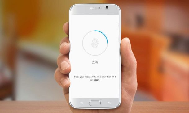 Come impostare lo sblocco di impronte digitali su Galaxy S7